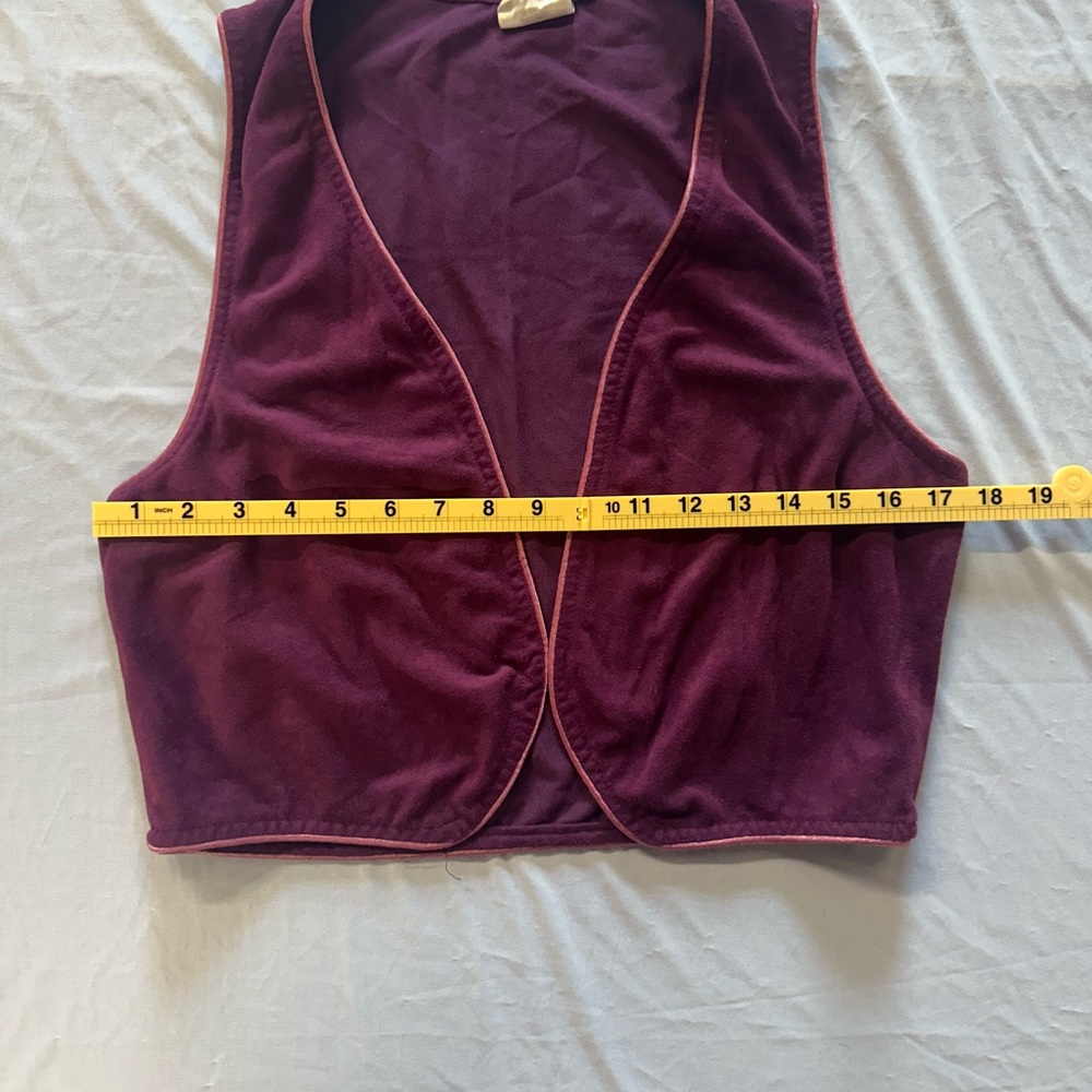 Vintage The Branch 2 Piece Vest & Skirt Set • Beautiful Western Velour Suede - Picture 7 of 9